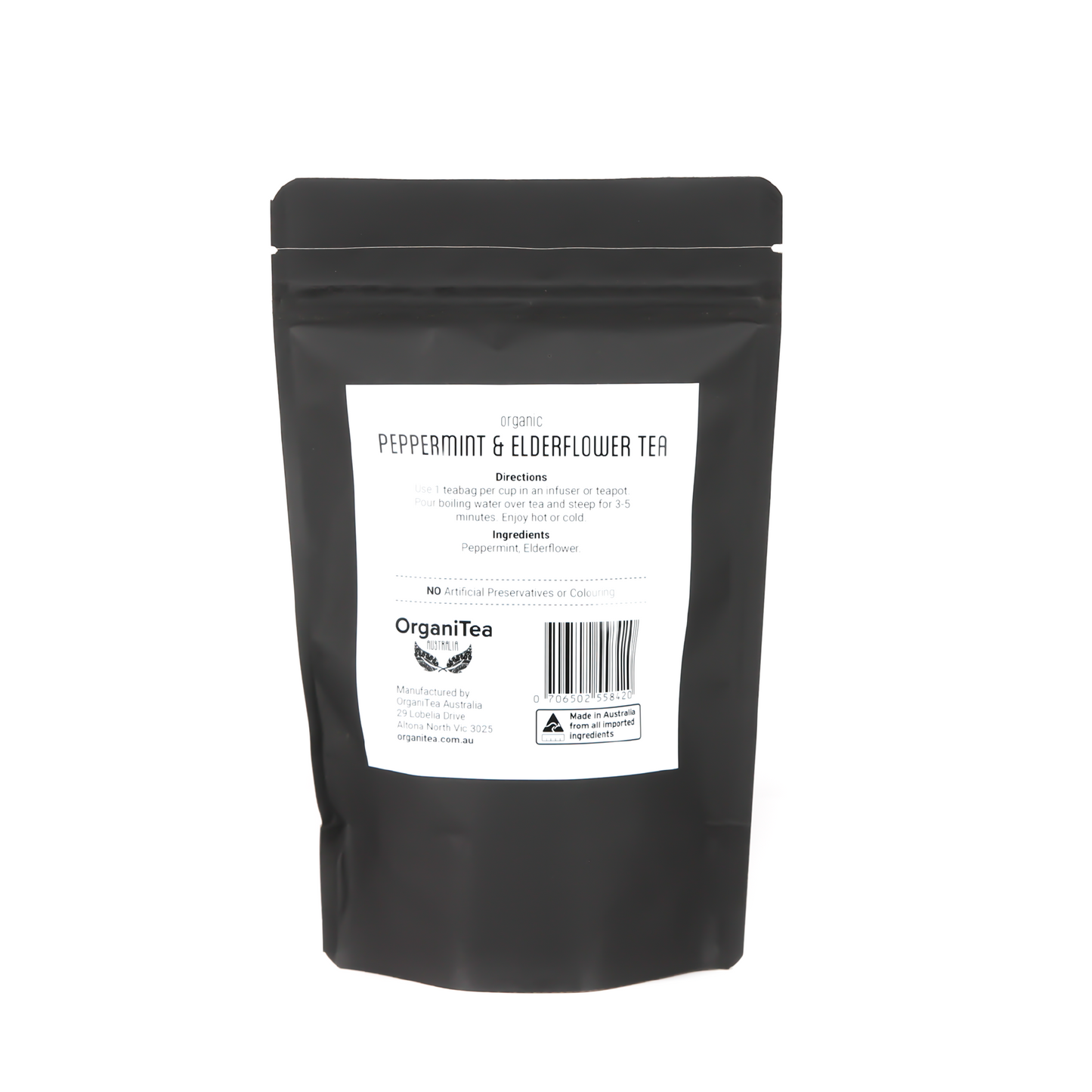 Peppermint & Elderflower Tea