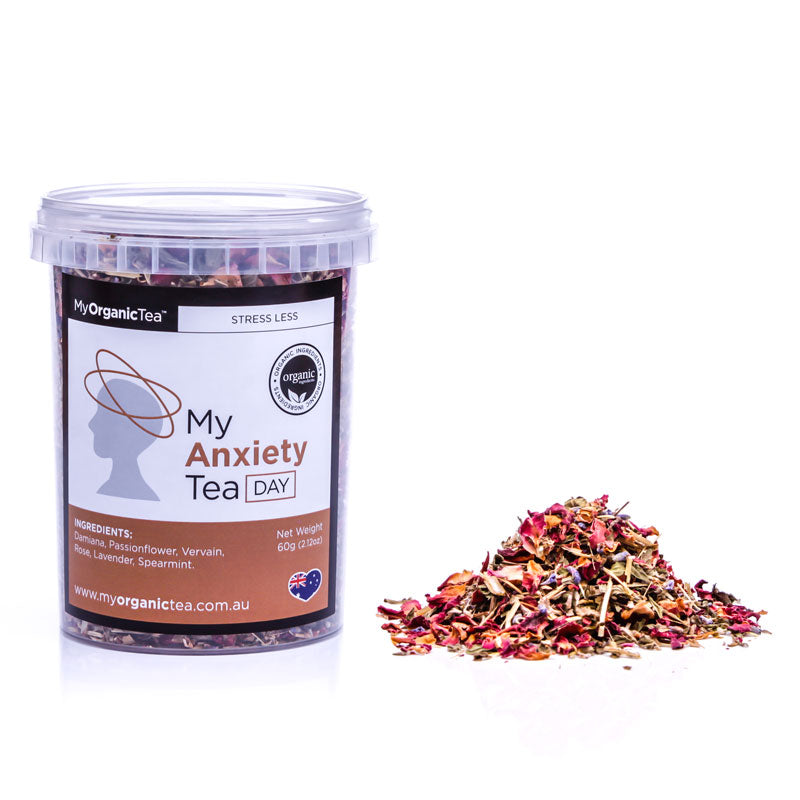 My Anxiety Tea DAY 60 Grams (30 Serves) -buy anxiety tea online