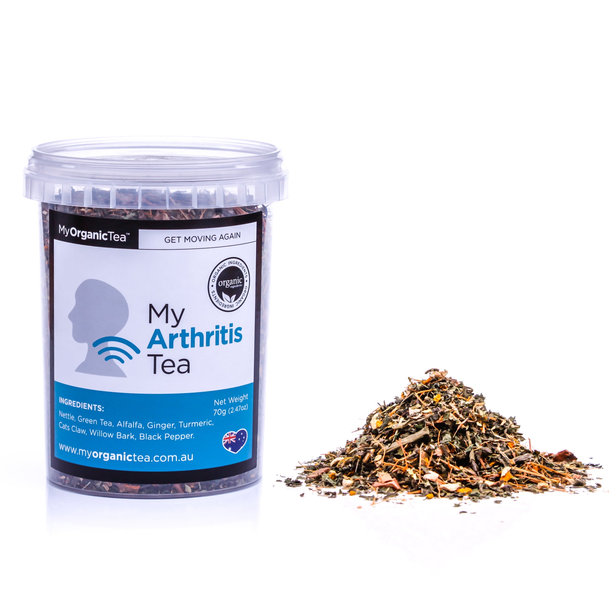 Organic Tea Australia - My Arthritis Tea 60 Grams (30 Serves)