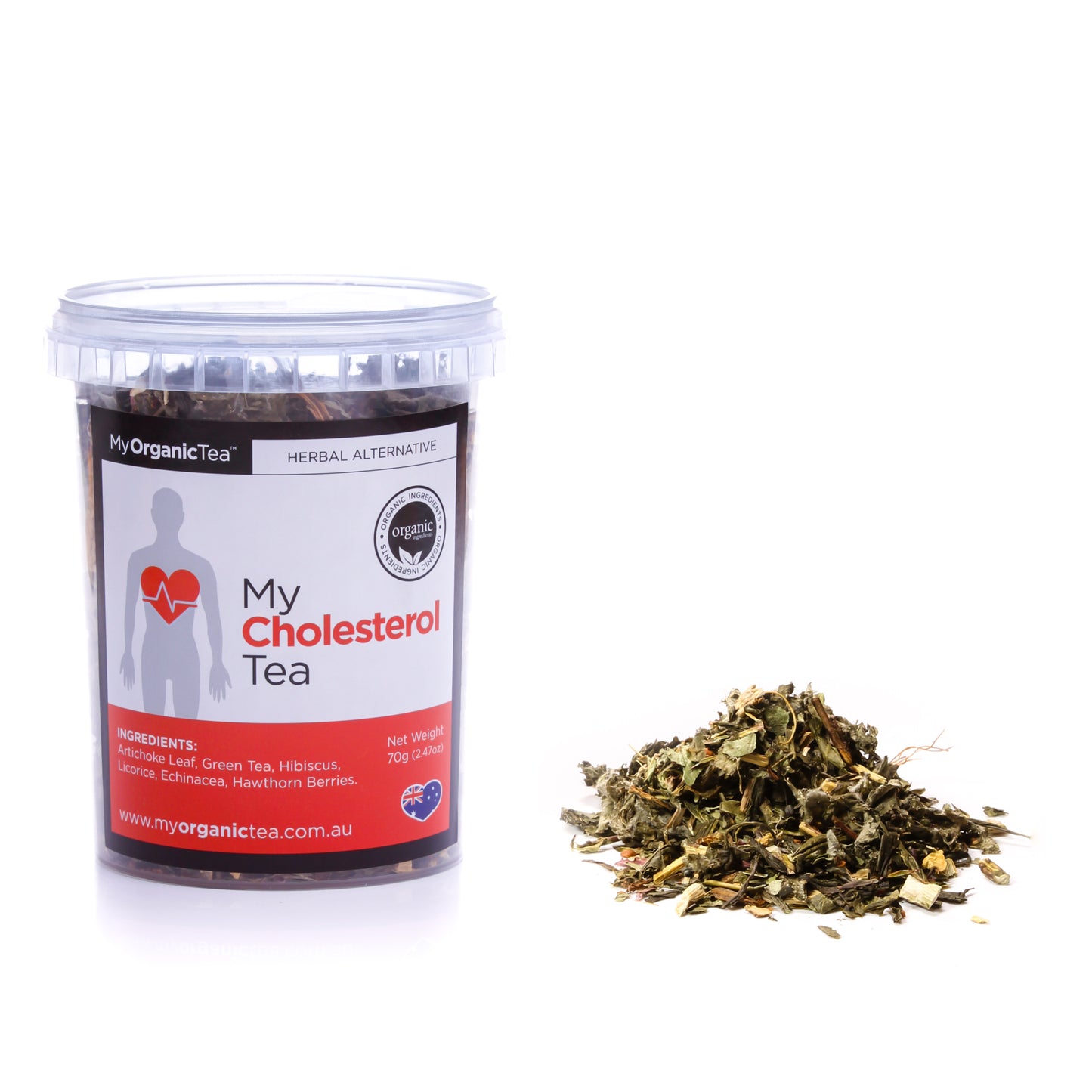 Organic Tea Australia My Cholesterol Tea 60 Grams (30 Serves) 